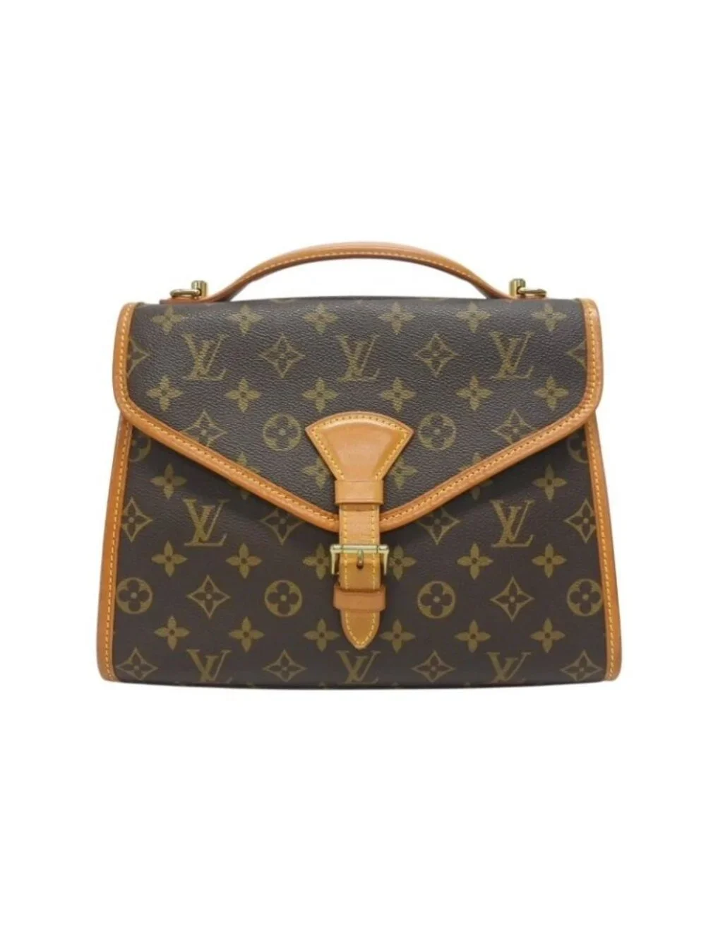 Louis Vuitton Shoulder Bag 2-Way Vernia Monogram Canvas Leather Brown